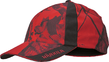 Härkila Moose Hunter 2.0 Safety Cap Unisex caps Red OneSize