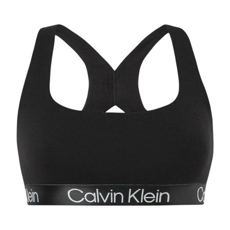 Calvin Klein Jeans Unlined Bralette Sort, Dame