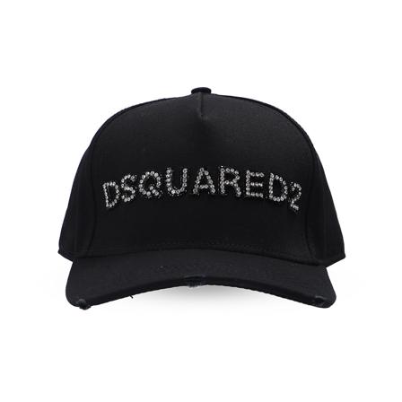Dsquared2 Caps Sort, Dame Huer Hatte og kasketter, Størrelse: ONE Size