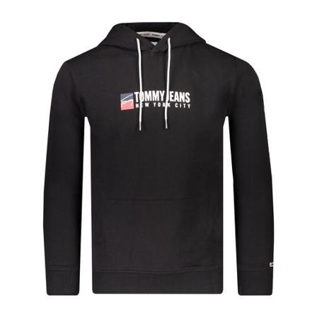 Tommy Hilfiger Hoodie , Zwart , Heren , Maat: S