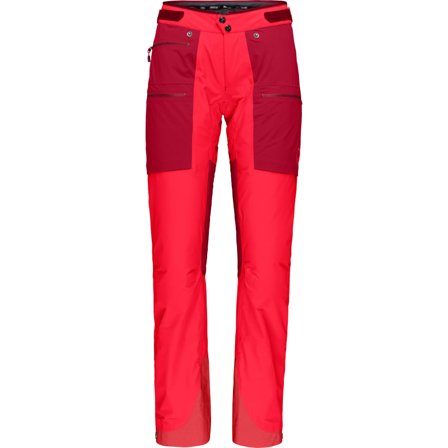 Norrøna Women's Lyngen Windstopper Hybrid Pants Women ski trousers Red S