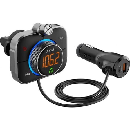 Bil FM-sändare Akai - FMT-95BT - FM-sändare