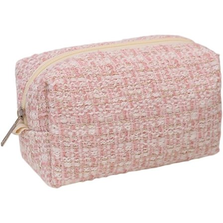 Toilet taske stor kapacitet makeup organizer pose bærbar rejse æstetisk lynlås penalhuse pose