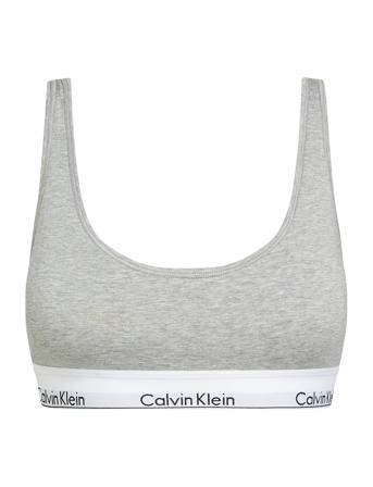 Lightly Lined Bralette Grey Calvin Klein