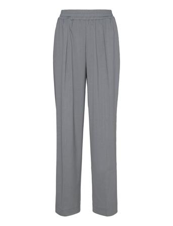Julia Trousers 14635 Designers Trousers Wide Leg Grey Samsøe Samsøe