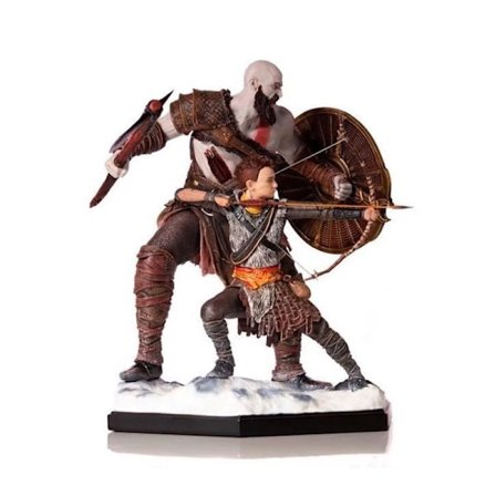 God of War Kratos Anime -hahmo Lelu Keräilyesine Malli Patsas Lelut PVC-hahmot Työpöydän koristeet Fanien keräilyesine Malli
