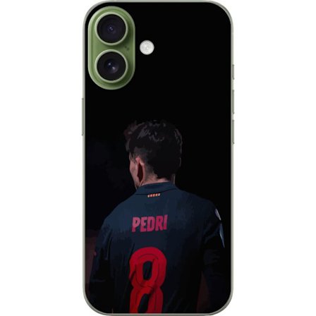 Kompatibelt Mobildeksel til Apple iPhone 17 Pedri FC Barcelona Fotball Spansk Midtbanespiller Mål Sportsmotivasjon Fans Barn Ungdom