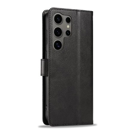 S24 Ultra - Läderplånboksfodral i 6 färger