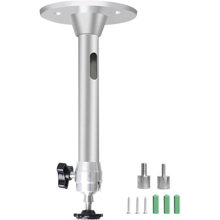 Projectorbrakett Takmontering Universal Stativ for Mini-projektor 90° 360° Rotasjon Tak- og Veggmontering M