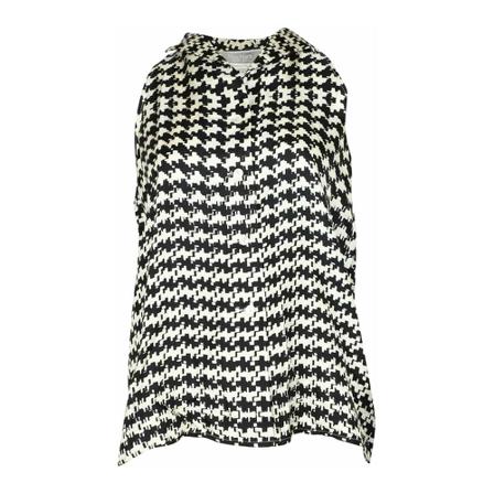 Max Mara, Sleeveless Collared Blouse Czarny, Kobieta, Rozmiar: S