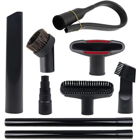 Tillbehör och borstar för dammsugare Shop Vac Tillbehör Hushållsstädning Kit Spaltverktyg Borste Munstycke med adapter