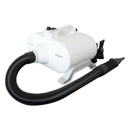 Shernbao Typhoon Hundeblåser Dobbel Motor - Hvit