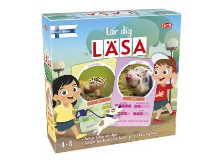 TACTIC Spel Lär dig Läsa - Lyreco - Skola och förskola - Lekmaterial - Spel - Från 5 - 6 år