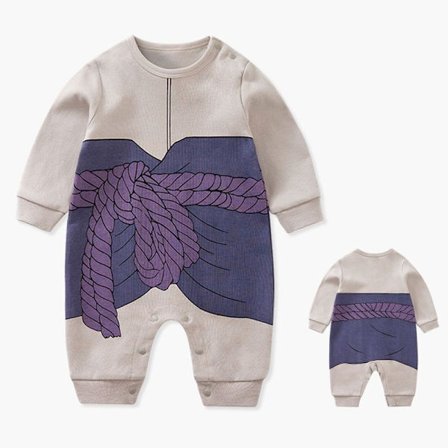 Mub- Tilpasset børns cosplay-tøj 0-1 år gammel baby heldragt japansk anime cosplay babytøj personlighed romper kostume