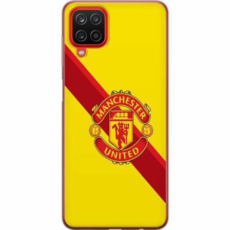 Samsung Galaxy A12 Genomskinligt Skal Manchester United Fc