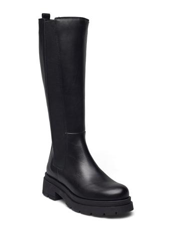 Tempas Høye Støvletter Svart Dune London