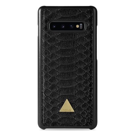 Naive Samsung Galaxy S10 Skal - Black Snake