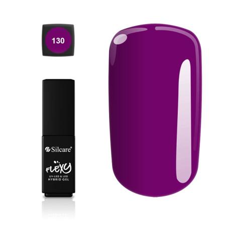Silcare - Flexy - Hybrid Gel - Color: 130 - 4,5 Gram Lila