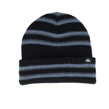 Quiksilver - Nero cuff Beanie - Split Beanie True Black Cuff @ Hatstore
