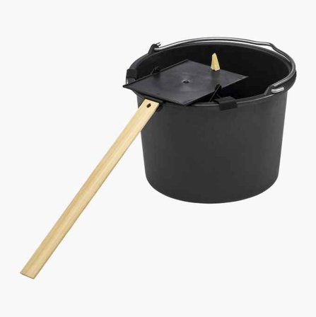 Biltema - Musefelle Vippeplate - Levende Felle for Mus med 10 Liter Bøtte, Godkjent av Naturvårdsverket og Jordbruksverket - Laget av Resirkulerbar 