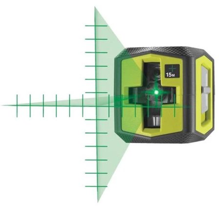 Ryobi RBCLLG2 Korslaser grön, med batterier, Laserinstrument