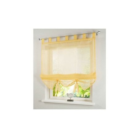 BYRYEL Romerska gardiner för inomhusfönster Voile gardin för kök och vardagsrum Höjd 155cm Bredd 120cm LMLY