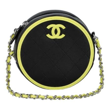 Chanel Vintage Pre-owned Læder crossbody-tasker Sort, Dame Vintage Tasker, Størrelse: ONE Size