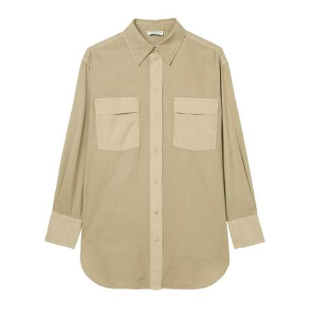 Marc O'polo - Skjortor - Beige - Dam - Storlek: S, Dam, Storlek: S
