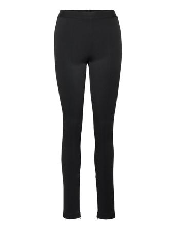 Rib Legging.double N Running/training Tights Svart Helmut Lang