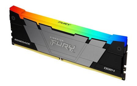 Kingston FURY Renegade RGB - DDR4 - sett - 64 GB: 2 x 32 GB - DIMM 288-pin - 3200 MHz / PC4-25600 - ikke-bufret