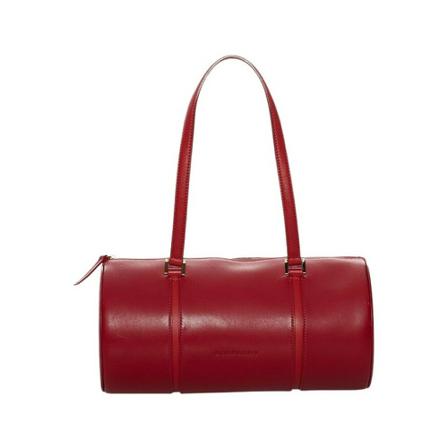 Burberry Vintage, Pre-owned Leather Handbag Rood, Dames, Maat:ONE Size
