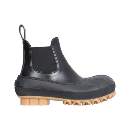 Stella McCartney Chelsea Duck City Stövlar svart, Dam, Dam, Storlek: 38 EU