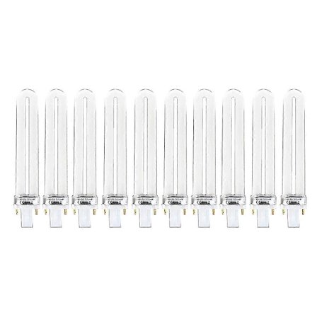 10 ST 9w Nagel UV-maskin 365nm Lampa Rör