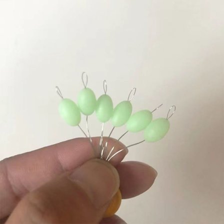 Fishing Bobber Stopper Rubber Bean LUMINOUS-8 LUMINOUS-8