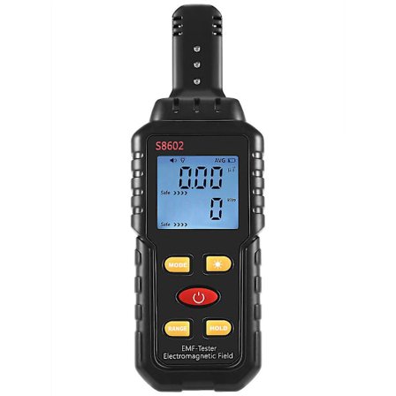 3-i-1 Strålingsdosimeter Tæller Geiger Emf Meter Automatisk Alarm Realtidsmåling Strålingsdetektor Tester