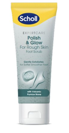 Scholl Exfoliating Foot Scrub 75 ml, Skincare, Fodpleje, Fodscrub