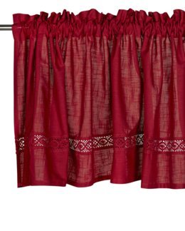 Gardinkappe Sanna Rød