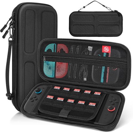 Kova kotelo NS Switch 2:lle, matkalaukku Switch 2:lle Kova suojakotelo kahvalla NS Switch 2 -tarvikkeet Kannettava laukku NS Switch 2:lle