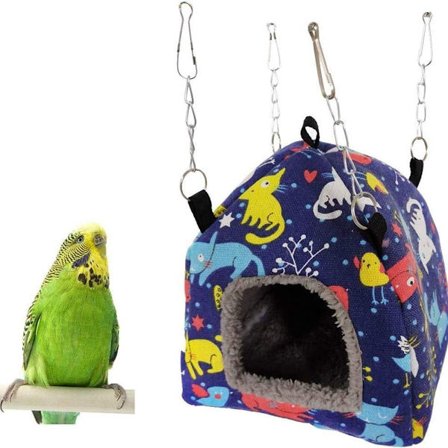 Papegøje Egern Vinter Bomuld Hule Honning Taske Flyvende Hamster Min KLB
