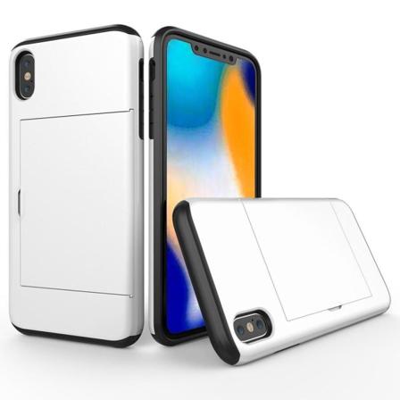 iPhone Xs Max hybrid etui - Hvid White