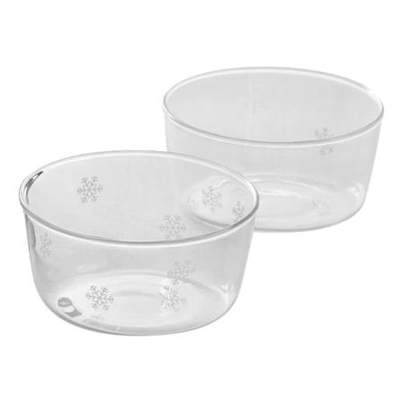 Snöstjärna Russin- & Mandelskål 2-pack Dorre Transparent