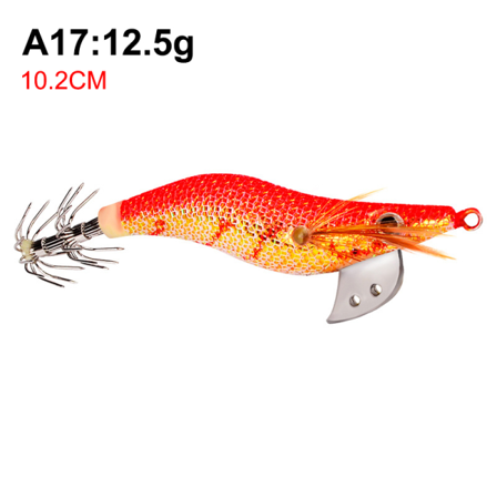 Räkor Squid Hook Simulering Set Av Squid Road Sub-bait Fishin