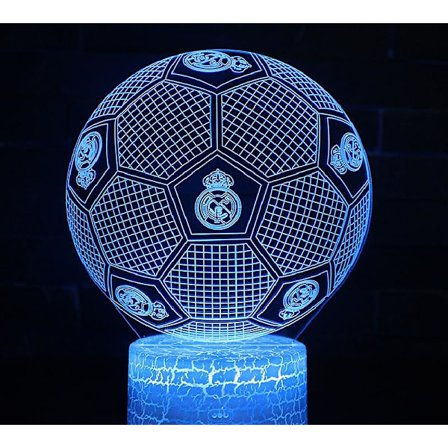 Fotballgaver til gutter Fotball 3d illusjonslampe Fotball 3d nattlys Gave til gutter jenter
