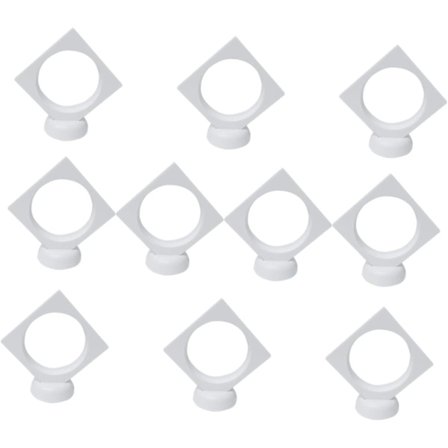 Mitalin esittelyvitriini Kirkas esittelyvitriini Työpöydän jalusta 10 sarjaa Koruteline