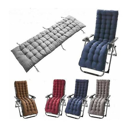 155 cm:n lepotuolin pehmuste, korvaava puuvillainen istuintyyny lepotuoliin