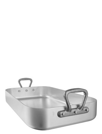 Langpanne Pro-Alu 35 X 25 X 7 Cm Aluminium/Jern Home Kitchen Oven Molds Sølv Mauviel*Betinget Tilbud