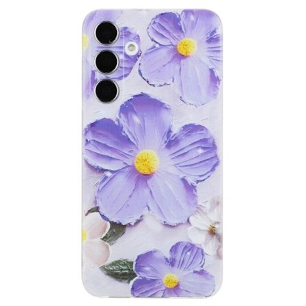 Deco Samsung Galaxy A34 5G cover - Lilla Blomst