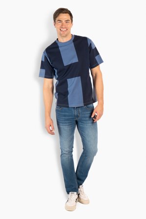 Hést Billy T-Shirt Herre - True Navy - Size: M