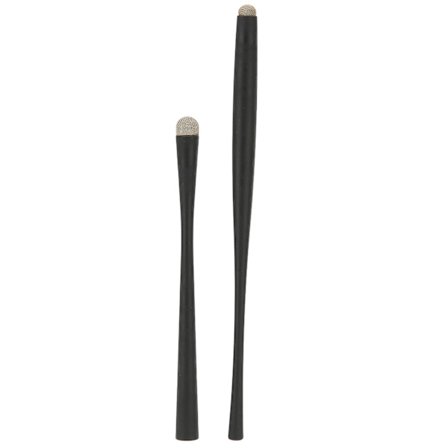 2 st Högkänsliga Stylus Pennor med Bekvämt Grepp Gummi Spets för Surfplatta Telefon Notebook Pekskärm