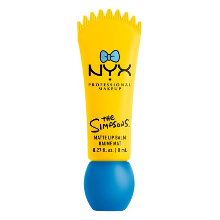 Nyx Professional MakeUp The Simpsons Smushy Matte Lip Balm Peekaboo Blue - Rossetto mat